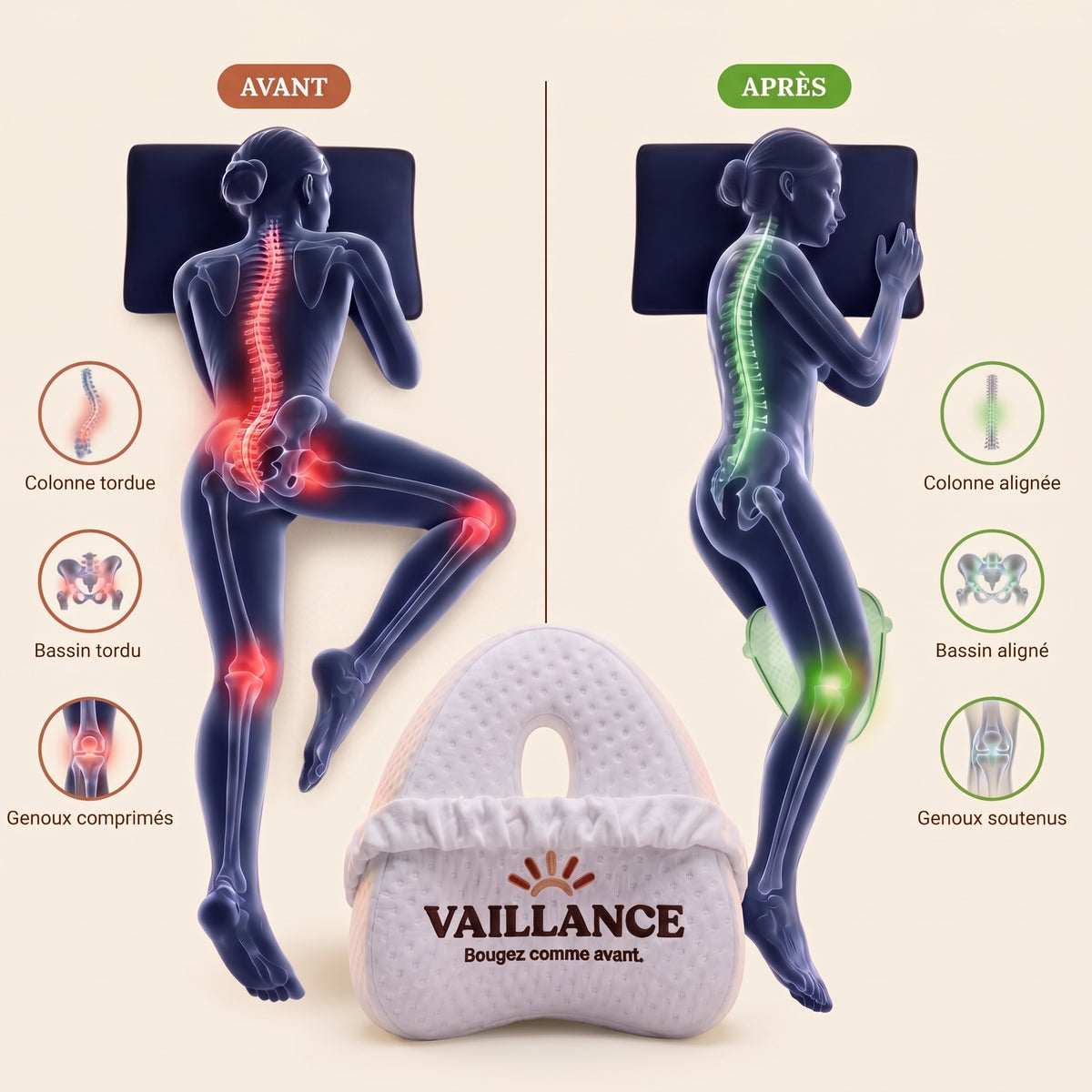 Vaillance Knee Cushion