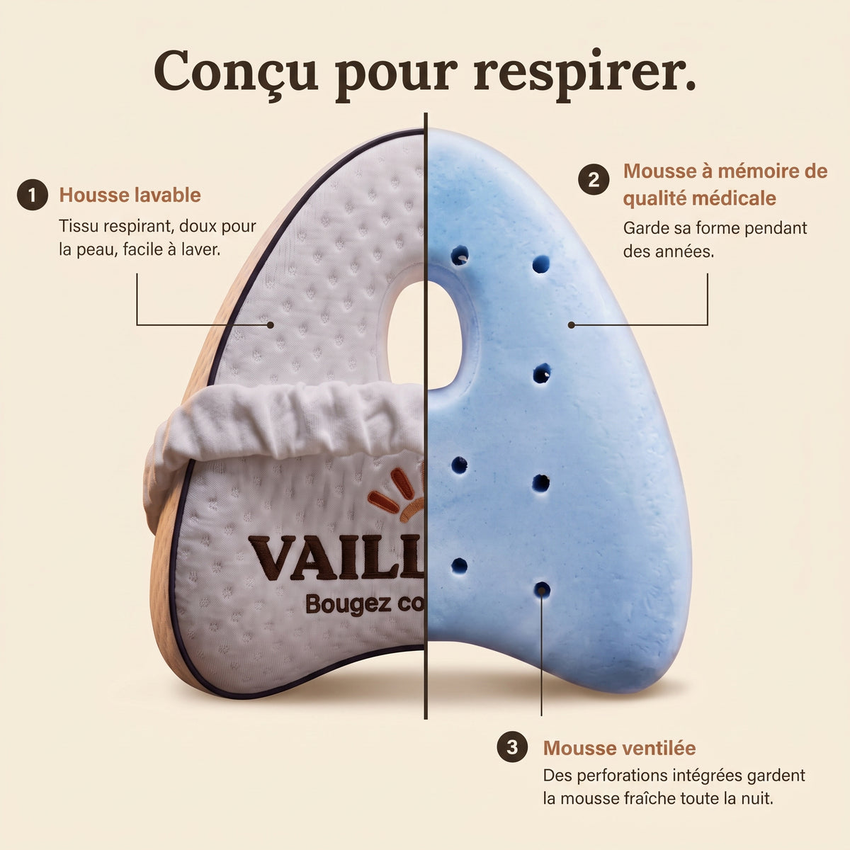 Vaillance Knee Cushion